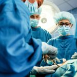 Team of surgeon at work in operating room. Healthcare, hospital concept